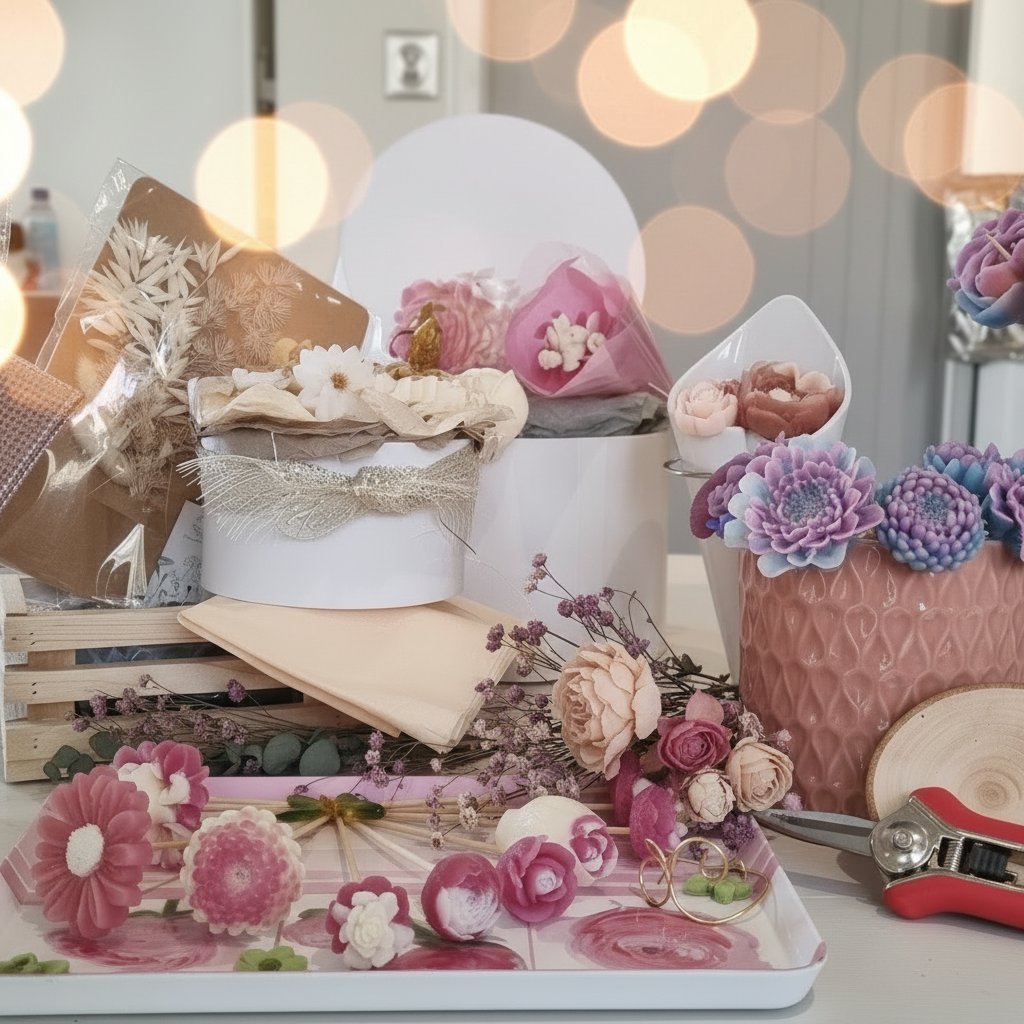 Atelier de composition de bouquets