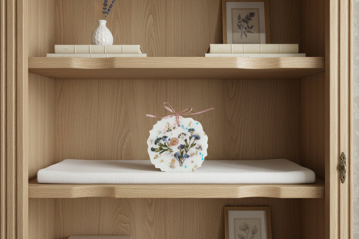 Suspension "Souvenir Éternel"💙 - 🌸Myosotis Parfumée : Violette