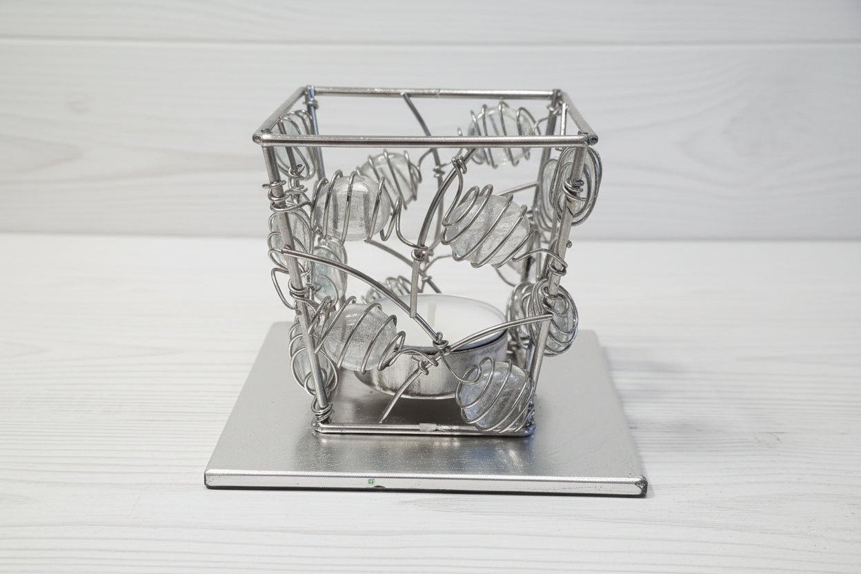 Photophore Ajouré Cristaux