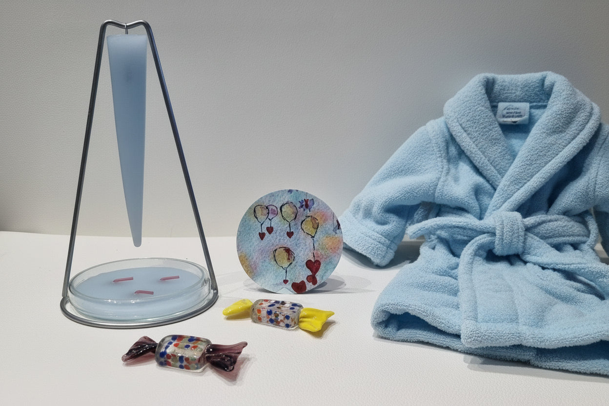 Bougeoir Elégant Suspendu - Bougie Conique à  Léger Effet Balancier