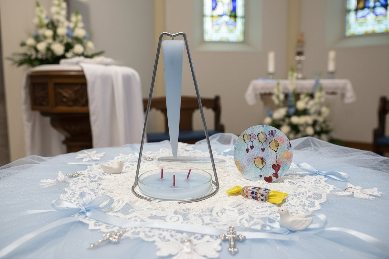 Bougeoir Elégant Suspendu - Bougie Conique à  Léger Effet Balancier