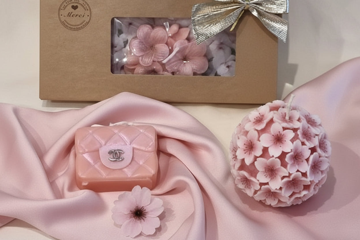 Bougie Sac Matelassé Chic