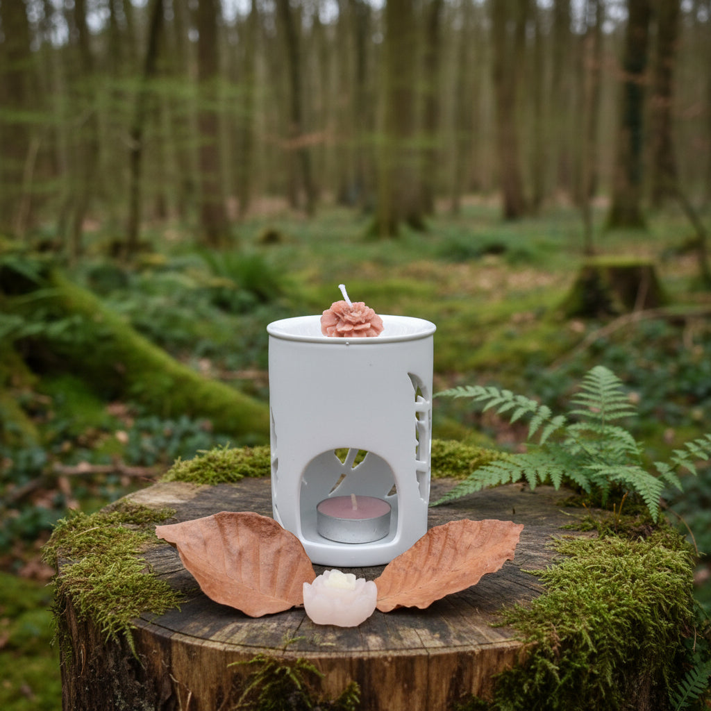 Brûleur: "motif feuille"