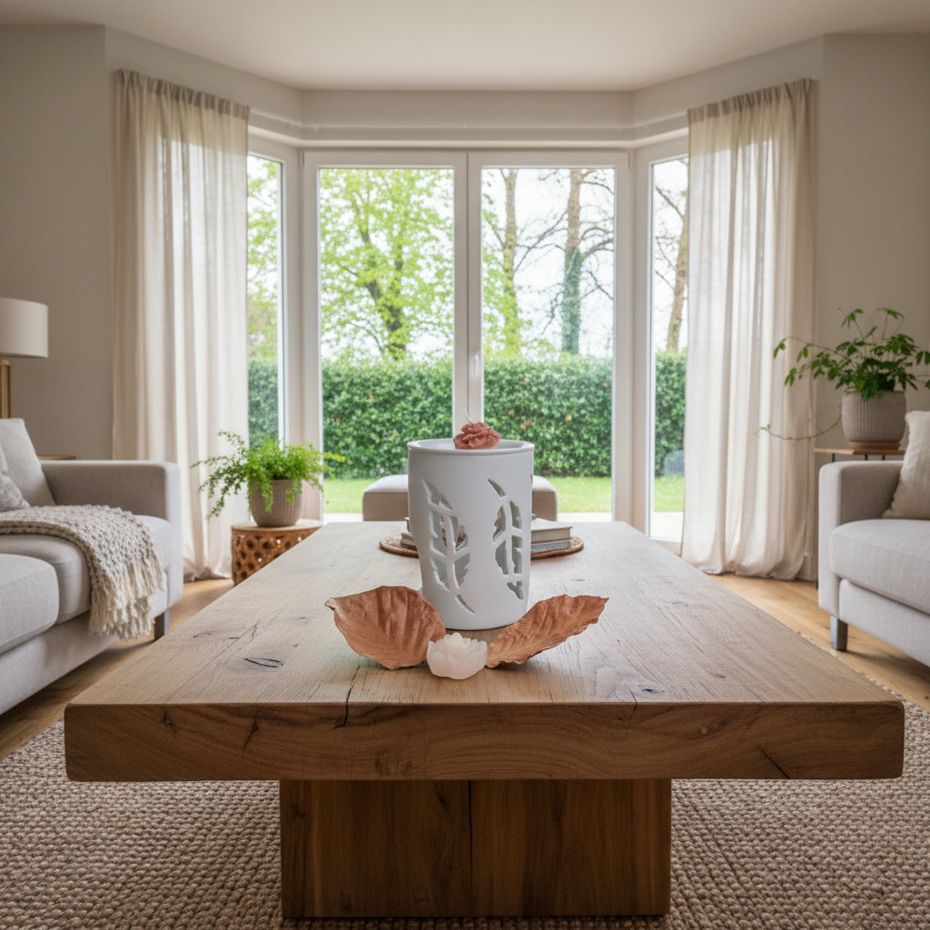 Brûleur: "motif feuille"