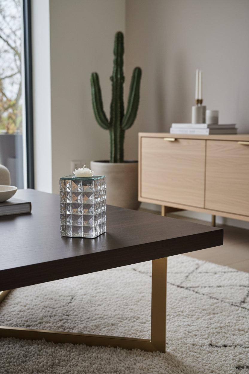 Photophore "Miroir et Diamant"