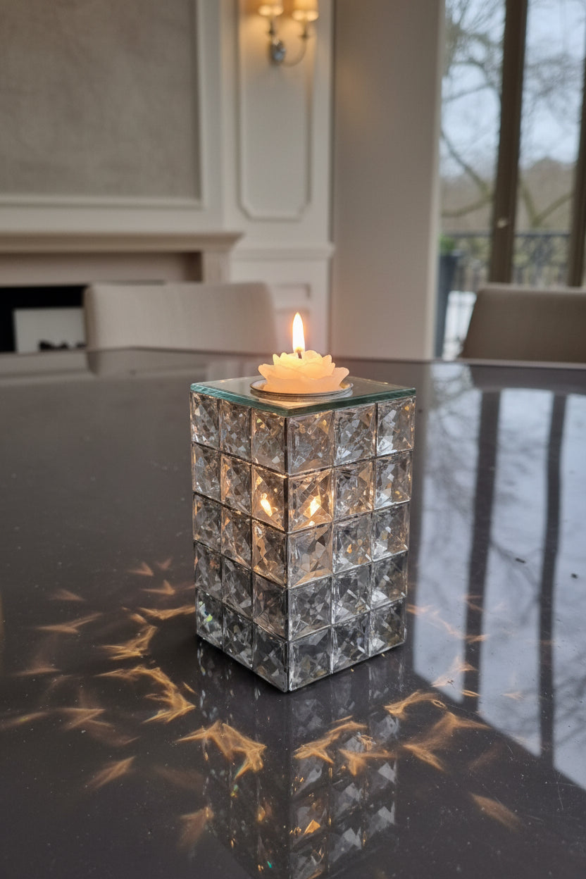 Photophore "Miroir et Diamant"