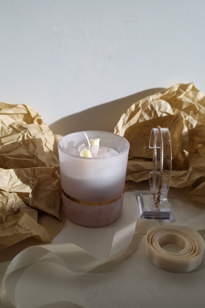 Bougie Mystère avec Bijou caché - Chaînette bracelet