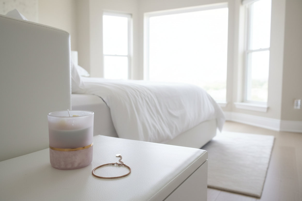 Bougie Mystère avec Bijou caché - Chaînette bracelet