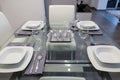 Centre de table argenté avec photophores "diamant" - Composition festive