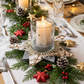 Bougie centre de table « Veillée de Noël » en cire de soja