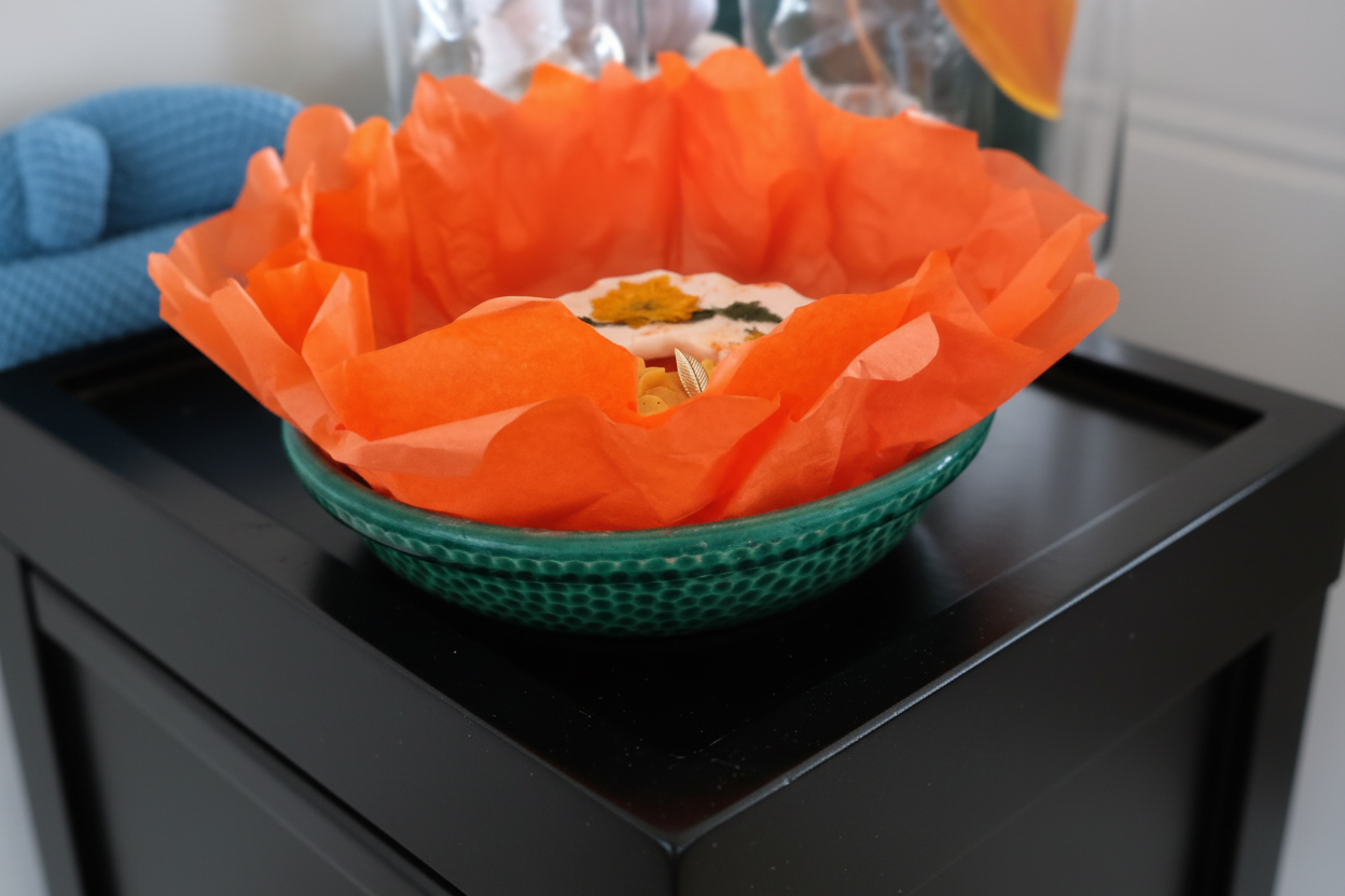 Suspension Fleur d'Oranger - vue de côté corrigée